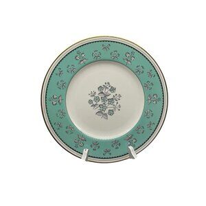 Wedgewood Bone China Pimpernel Pattern 10.5 Inch Dinner Plate Vintage Dinnerware